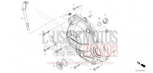 PANNEAU CARTER-MOTEUR D. CB500FAR de 2024